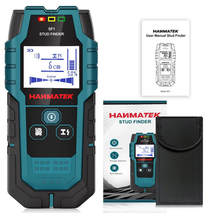 HANMATEK Stud Finder Wall Scanner For Wood Studs Metal Detection Live Cable Detection And Depth Mea 5