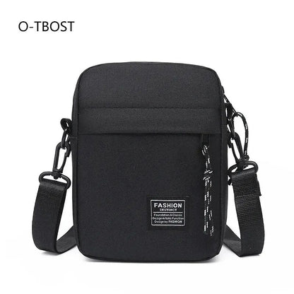 Mens Fashion Oxford Cloth Satchel  Casual Diagonal Crossbody Shoulder Bag Small Square Handbag For  2