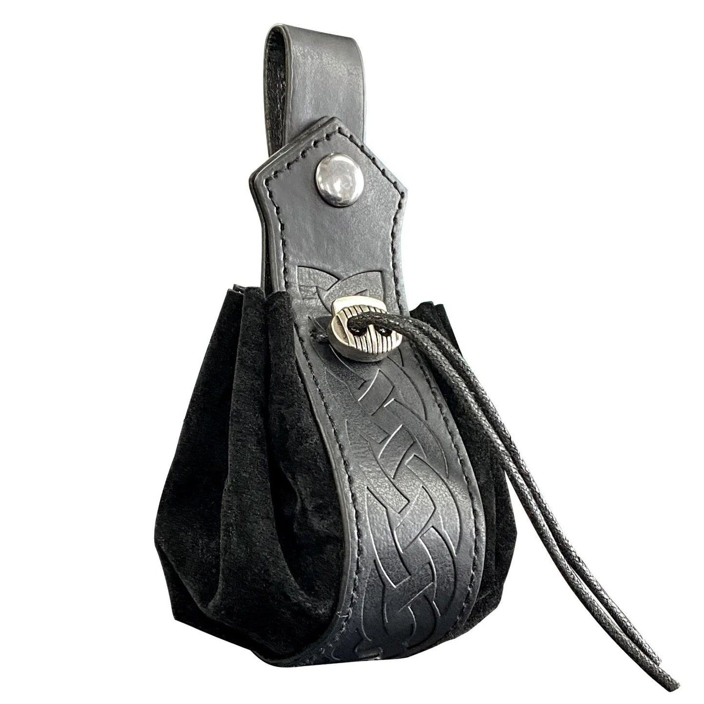 Men VikingStyle Medieval Coin Pouch Belt Bag HighQuality Retro Leather Waist Purse Cool Renaissance 6
