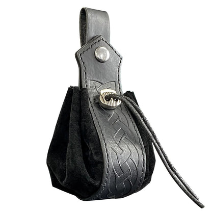 Men VikingStyle Medieval Coin Pouch Belt Bag HighQuality Retro Leather Waist Purse Cool Renaissance 6