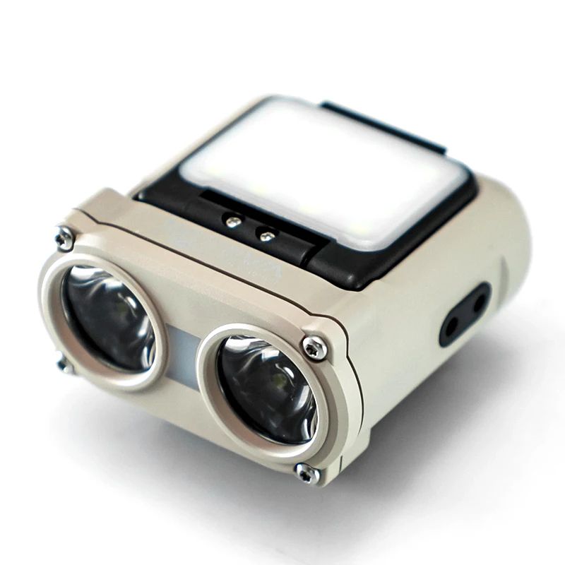 Warsun Owl Headlamp Portable Rechargeable Headlight With TypeC Charging Rotating LED Flashlight For 6