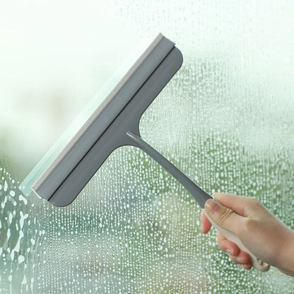 Shower Window Squeegee For Shower Doors Bathroom Glass Car Window Cleaning NonSlip Handle Rubber Bl 6