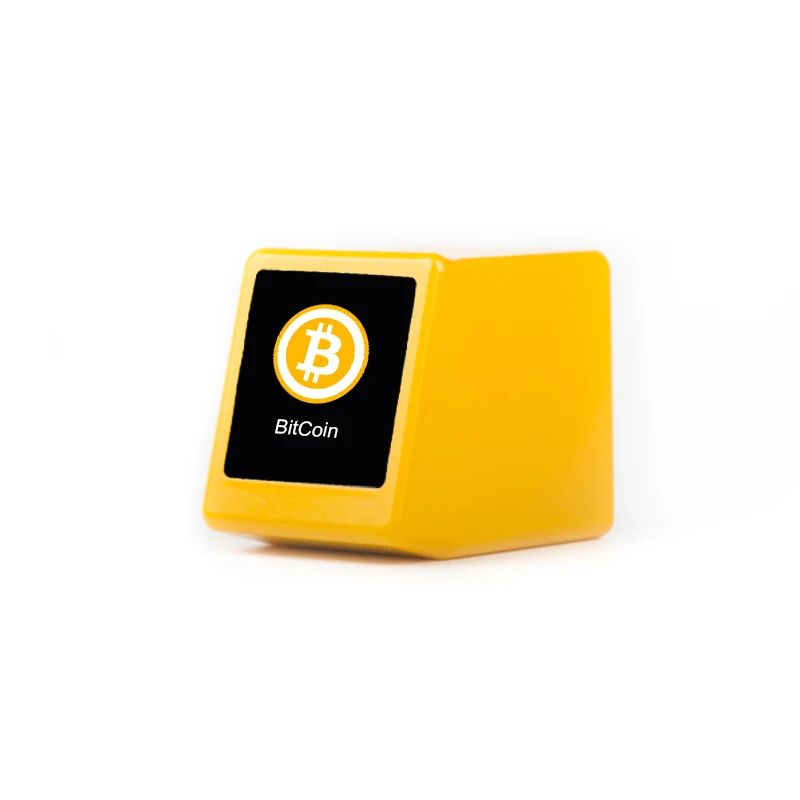 GeekMagic PRO Cryptocurrency Stock Price Tracker RealTime Bitcoin ETH DOGE Ticker And Weather Clock 5