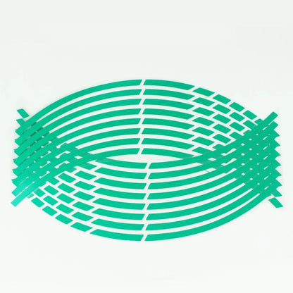 Motorcycle Wheel Tire Stickers Reflective Rim Tape Strips Universal Motorbike  Car Auto Decals 10