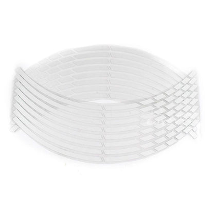 Motorcycle Wheel Tire Stickers Reflective Rim Tape Strips Universal Motorbike  Car Auto Decals 13