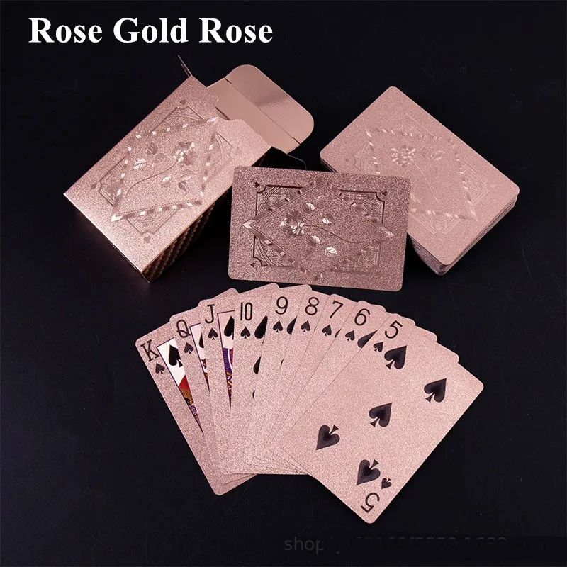 Waterproof Multiple Styles Color Playing Card Group With Poker Suit Magic Dmagic Board Game Gift Co 9