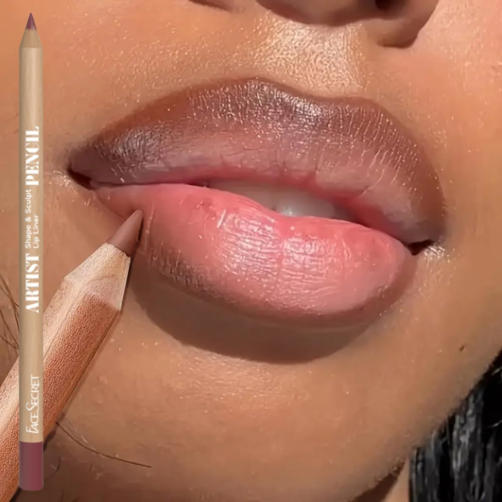 Face Secret Artist Sculpt Lip Liner Pencil Set  Matte Soft Blendable Precision Lip Definers 1