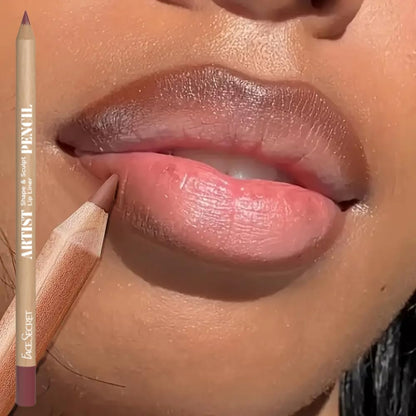 Face Secret Artist Sculpt Lip Liner Pencil Set  Matte Soft Blendable Precision Lip Definers 1