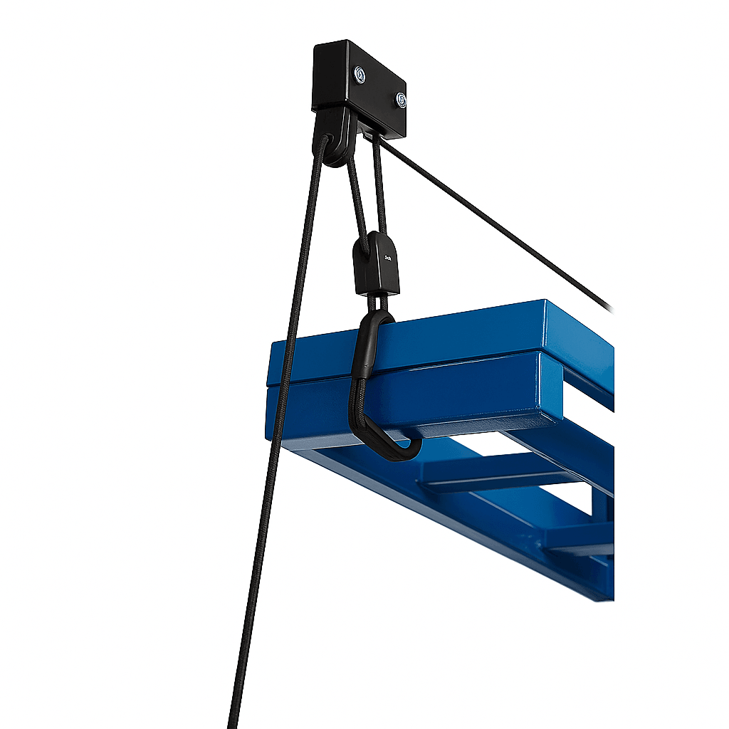 2Pack Kayak Hoist Lift System 125 Lb Capacity Each Overhead Garage Storage For Canoes Bikes And Mor 6