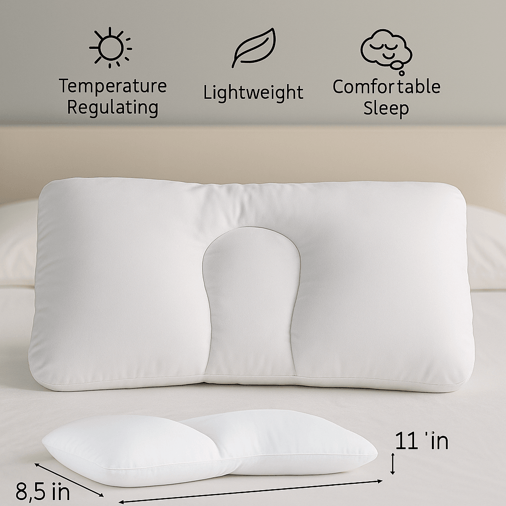 Cumulus 205 X 11in Microbead Support Pillow UltraSquishy And Breathable Comfort 2