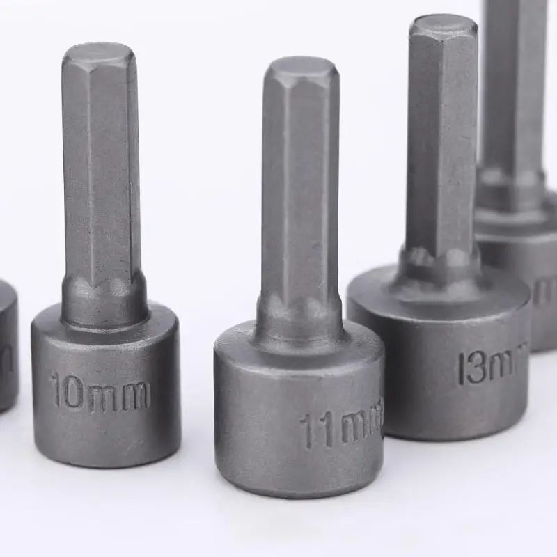 Magnetic Hex Socket Wrench Set Nut Driver Bits For Electric  Manual Screwdrivers 3