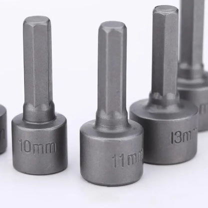 Magnetic Hex Socket Wrench Set Nut Driver Bits For Electric  Manual Screwdrivers 3