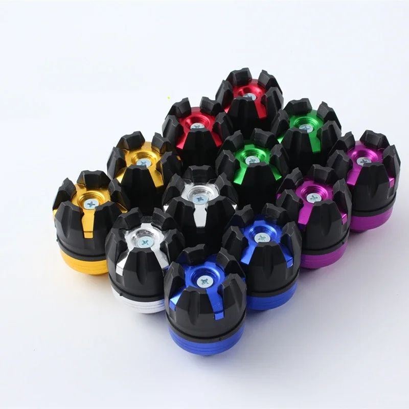 Universal Motorcycle CNC Front Fork Cup – Anti-Collision Aluminum Alloy Frame Sliders for Motorbike Anti-Fall Protection