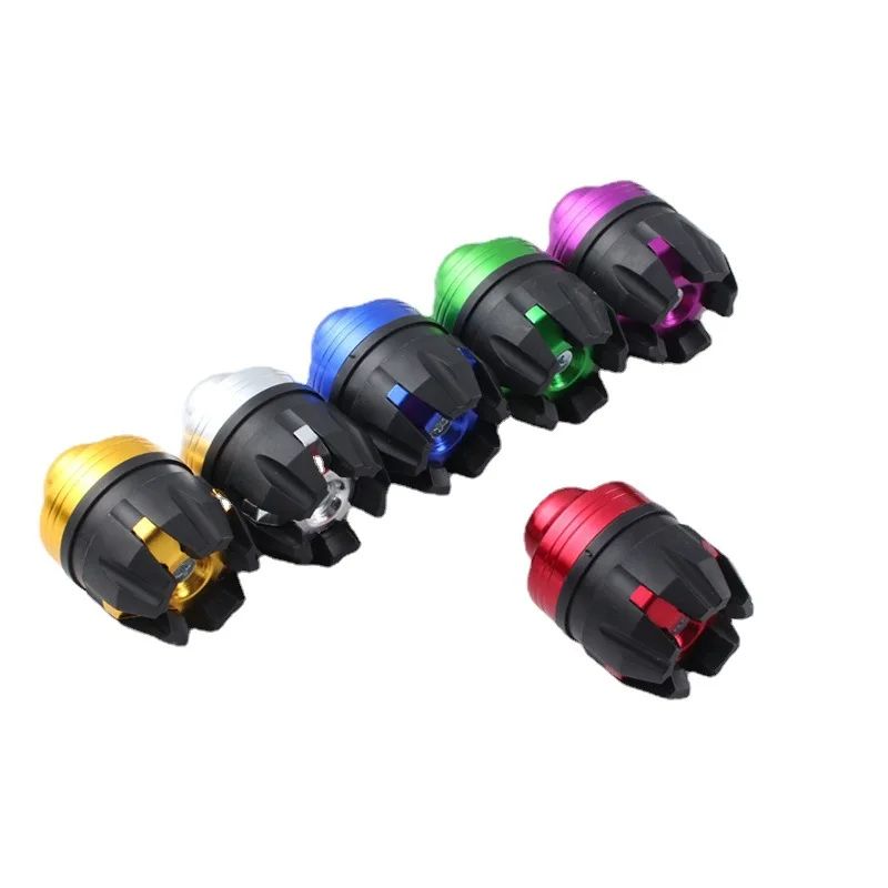 Universal Motorcycle CNC Front Fork Cup  AntiCollision Aluminum Alloy Frame Sliders For Motorbike A 1