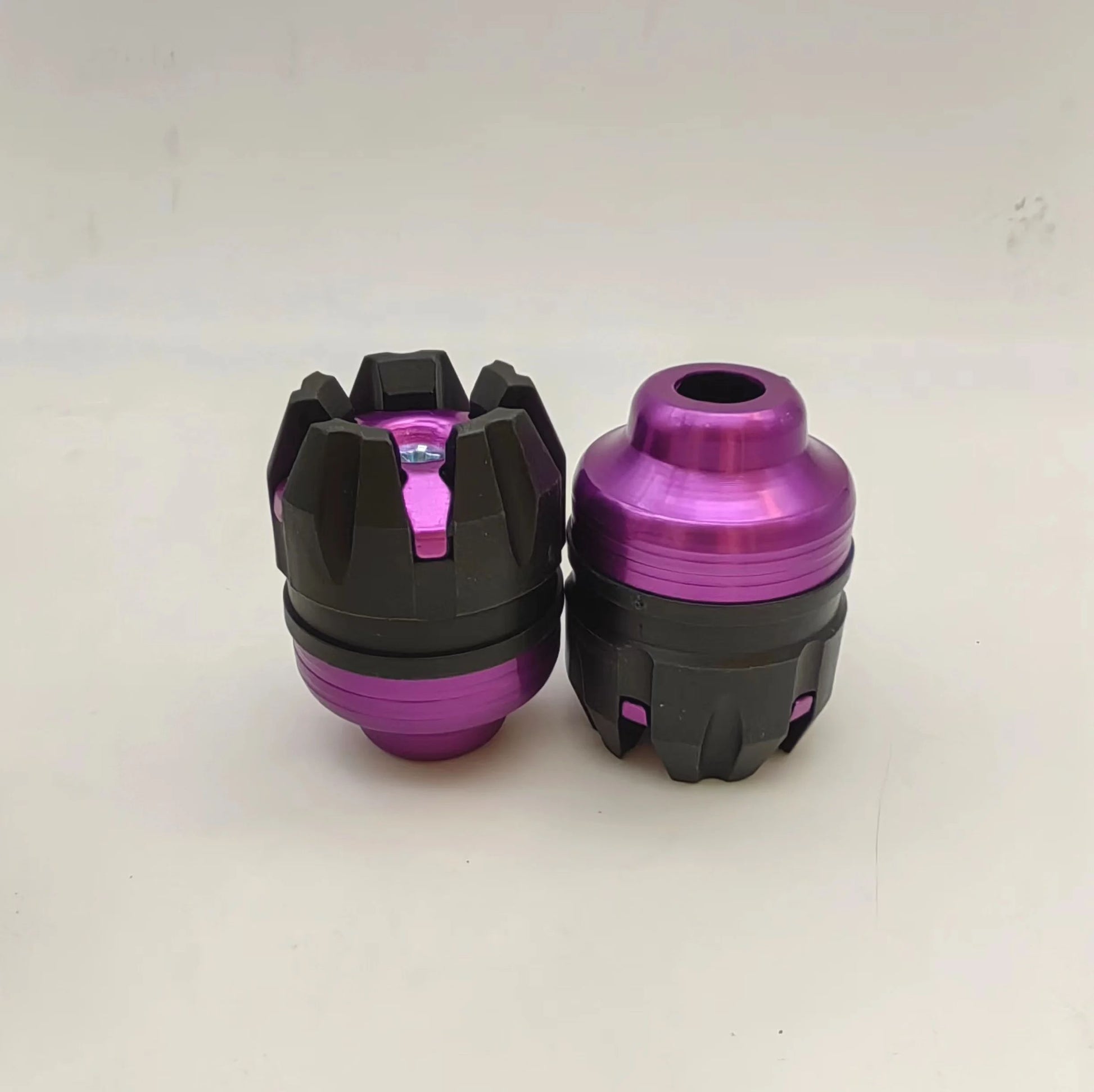 Universal Motorcycle CNC Front Fork Cup  AntiCollision Aluminum Alloy Frame Sliders For Motorbike A 10