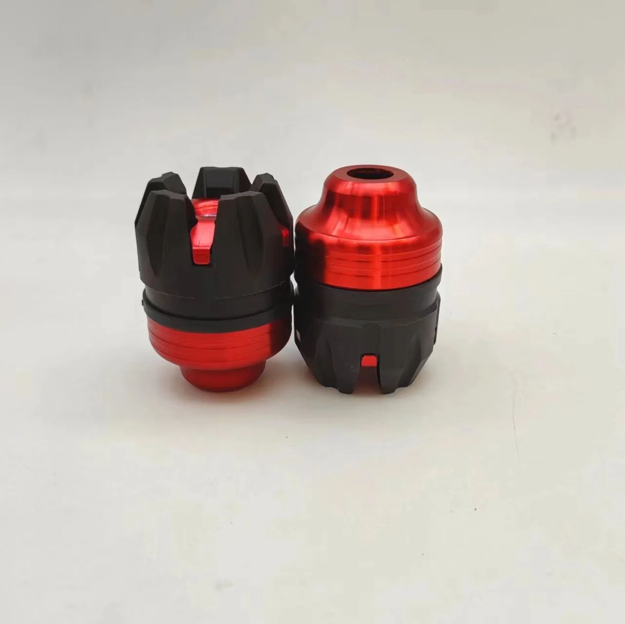 Universal Motorcycle CNC Front Fork Cup  AntiCollision Aluminum Alloy Frame Sliders For Motorbike A 11