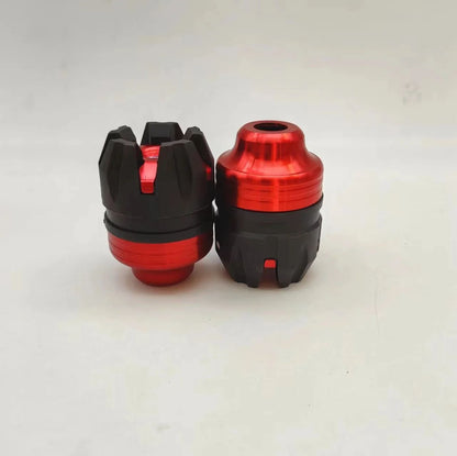 Universal Motorcycle CNC Front Fork Cup  AntiCollision Aluminum Alloy Frame Sliders For Motorbike A 11