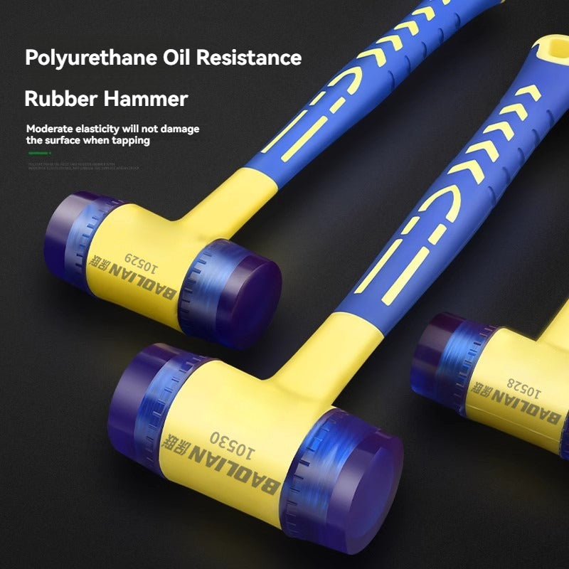 Detachable DualHead Rubber Hammer 2545mm Insulated Installation Tool With Rubber Grip 3