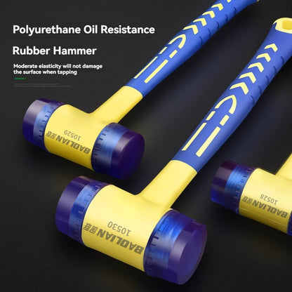 Detachable DualHead Rubber Hammer 2545mm Insulated Installation Tool With Rubber Grip 3