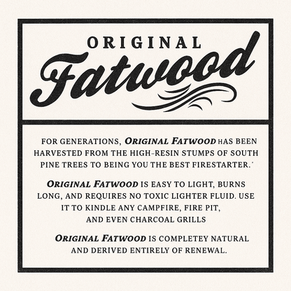 25 Lb Box Fatwood Fire Starter Natural ResinRich Kindling Sticks For Easy Ignition 5