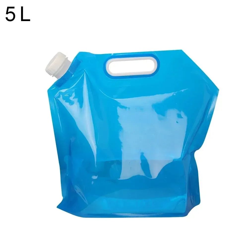 Portable Water Bag Folding Bucket Collapsible Water Container Jug With Handle For Outdoor Travel Ca 6