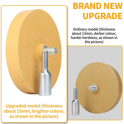 SIFANG Adhesive Remover Rubber Wheel Car Eraser Tool With Smooth Drill Adapter For Paint Repair  Vi 1