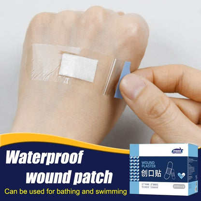 PU Transparent Waterproof Band Aid Adhesive Medical Strips  Invisible Wound Plasters For Sports Bat 1