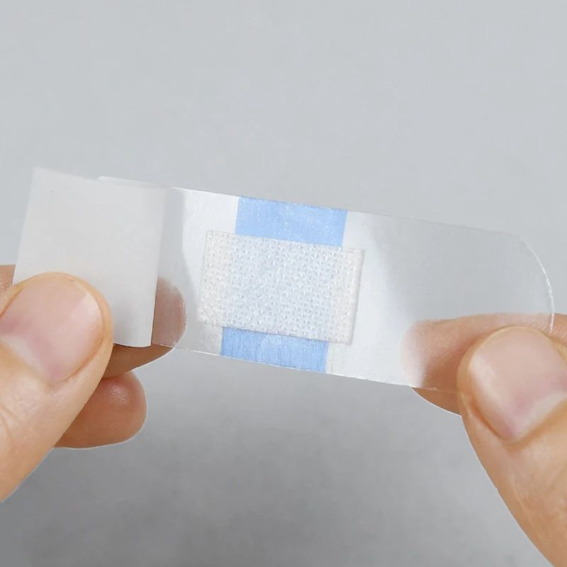 PU Transparent Waterproof Band Aid Adhesive Medical Strips  Invisible Wound Plasters For Sports Bat 2