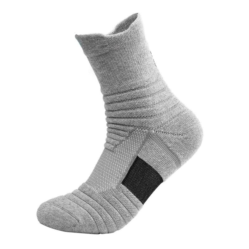 AntiSlip Football Socks For Men Cotton Grip Socks For Basketball Sports Breathable Deodorant Short  3
