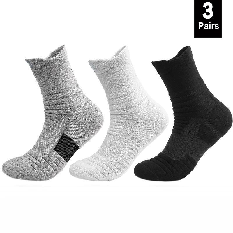 AntiSlip Football Socks For Men Cotton Grip Socks For Basketball Sports Breathable Deodorant Short  7