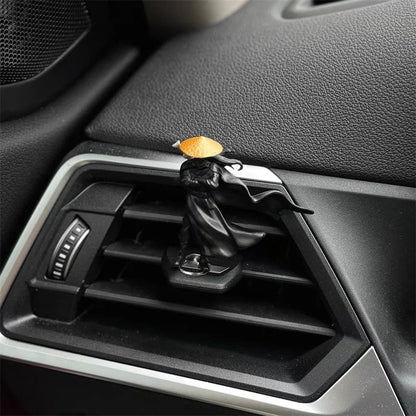 Resin Miniature Ancient Japanese  Chinese Samurai Ninja Warrior Model Car Decoration  Collector Gif 2