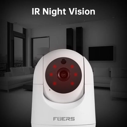 Fuers WiFi Camera Tuya Smart Home Indoor Wireless IP Surveillance Camera With AI Detection Auto Tra 4