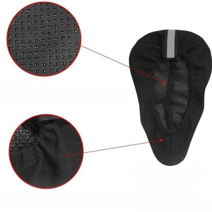 Soft 3D Padded Cycling Bicycle MTB Bike Saddle Seat Cover Cushion Sponge Foam Comfortable Saddles M 3