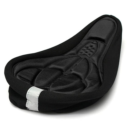 Soft 3D Padded Cycling Bicycle MTB Bike Saddle Seat Cover Cushion Sponge Foam Comfortable Saddles M 5