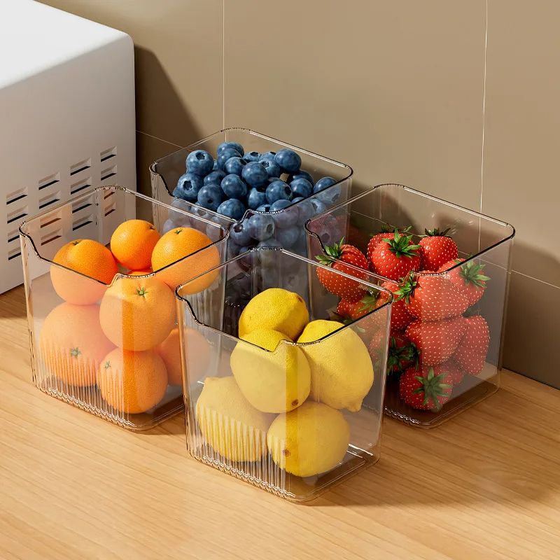 Fridge Side Door Storage Box Kitchen Organizer For Eggs Fruits Vegetables Household Fresh Food Cont 3