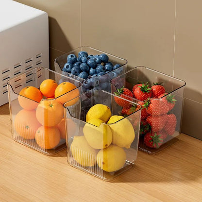 Fridge Side Door Storage Box Kitchen Organizer For Eggs Fruits Vegetables Household Fresh Food Cont 3