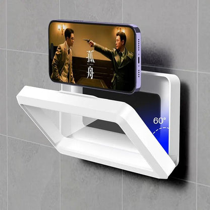 Bathroom Waterproof Phone Holder Wall Mounted SelfAdhesive Shower Phone Case With Touch Screen Seal 1