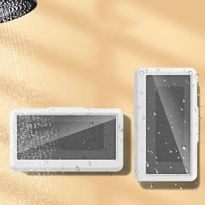 Bathroom Waterproof Phone Holder Wall Mounted SelfAdhesive Shower Phone Case With Touch Screen Seal 4