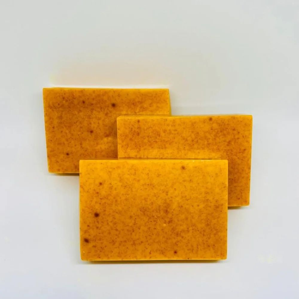 100g Turmeric Handmade Soap With Lemon  Kojic Acid  Brightening Facial  Body Bar For Dark Spots  Un 2