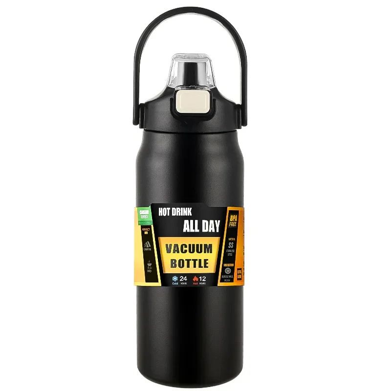 1000 Ml Outdoor Thermos Portable Stainless Steel Thermal Mug Tumbler Vacuum Flasks Cold And Hot Spo 6
