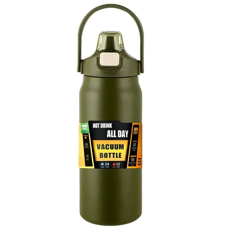 1000 Ml Outdoor Thermos Portable Stainless Steel Thermal Mug Tumbler Vacuum Flasks Cold And Hot Spo 7