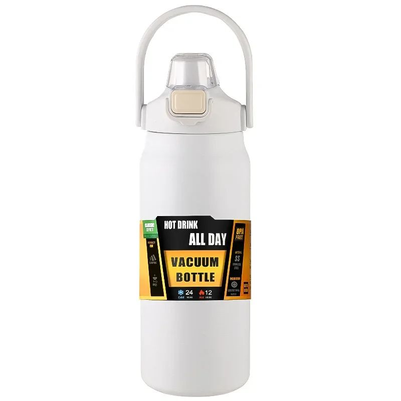1000 Ml Outdoor Thermos Portable Stainless Steel Thermal Mug Tumbler Vacuum Flasks Cold And Hot Spo 9