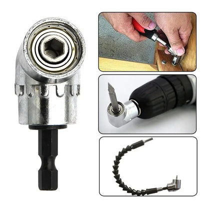105 Turning Screwdriver Joint  Electric Drill Corner Attachment Extension Socket Tool For Tight Spa 4