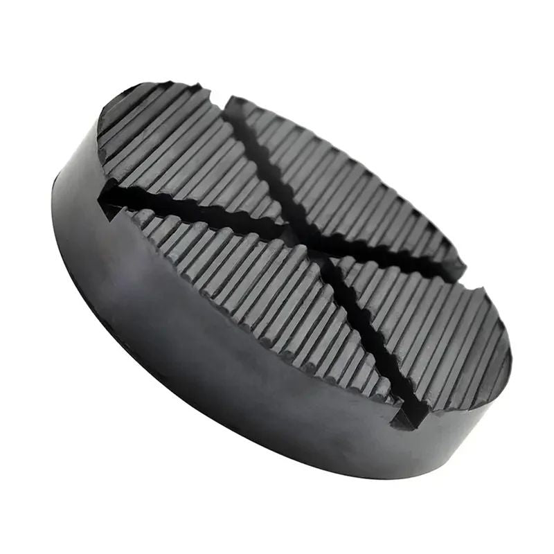 Universal Rubber Jack Pad Support Pinch Weld Slotted Floor Frame Rail Adapter Car Removal Repair To 3