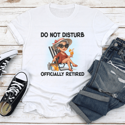 Do Not Disturb Officially Retired Tee 1