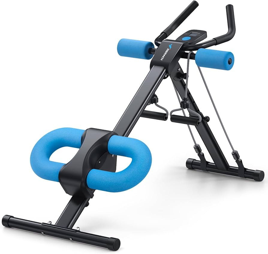 MERACH Foldable Ab Machine for Home Core & Abs Training