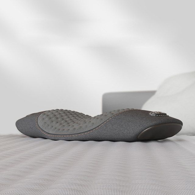Okayso Heated Waist Support Pillow with Vibration Massage & Back Relief