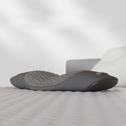 Okayso Heated Waist Support Pillow with Vibration Massage & Back Relief