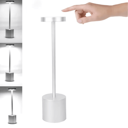 TouchControl USB Rechargeable Table Lamp With 3 Color Modes  Stepless Dimming 9