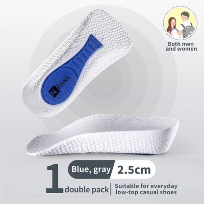 Memory Foam Height Lift Insoles With Arch Support For Men  Women 7